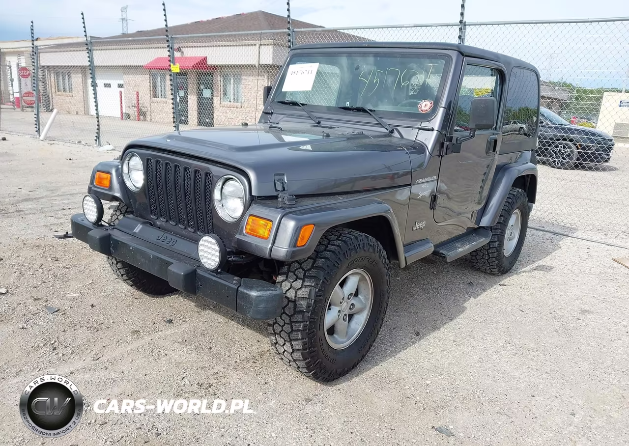 2000 Jeep Wrangler Sport VIN:1J4FA49S1YP778002 - 2