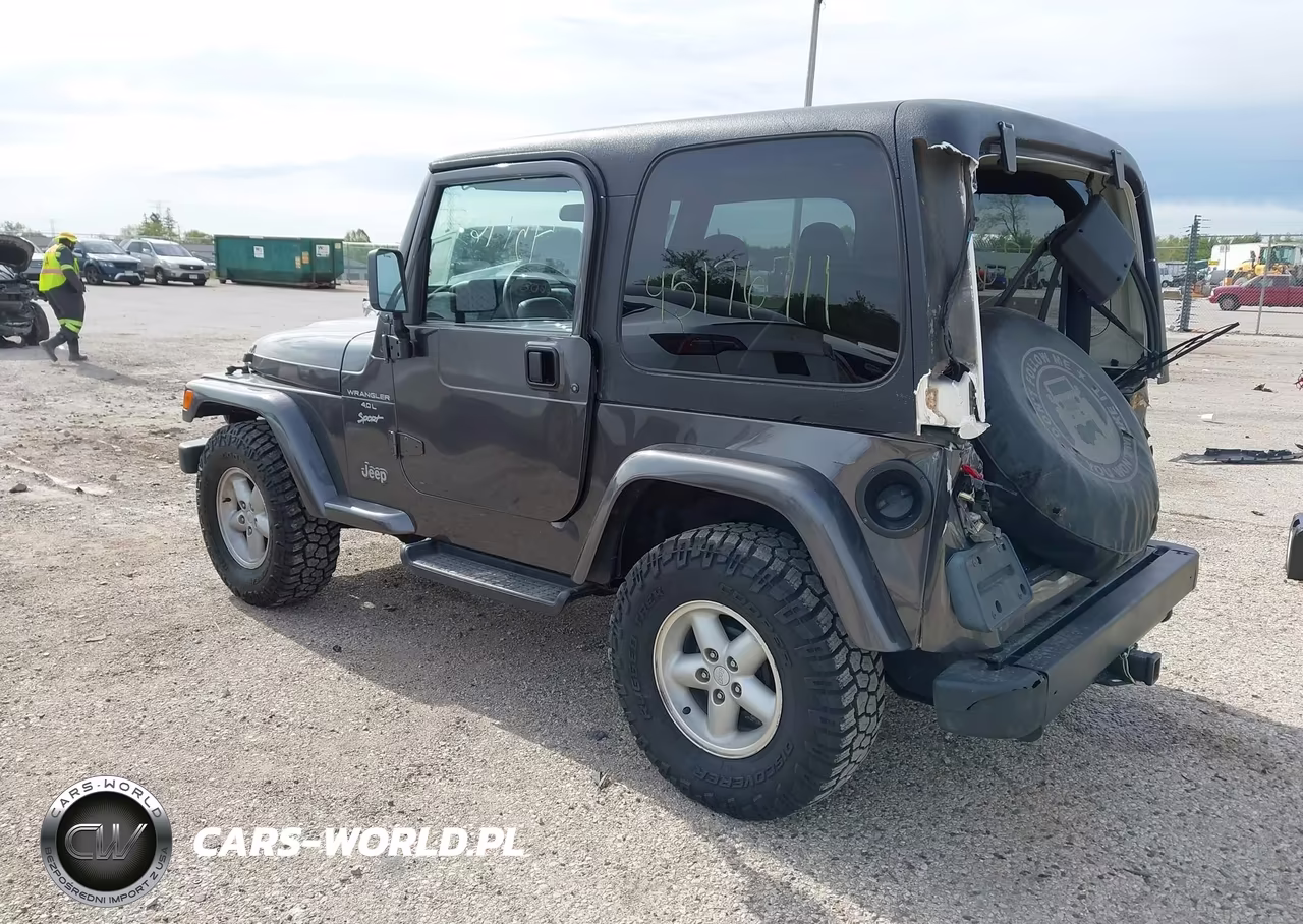 2000 Jeep Wrangler Sport VIN:1J4FA49S1YP778002 - 3