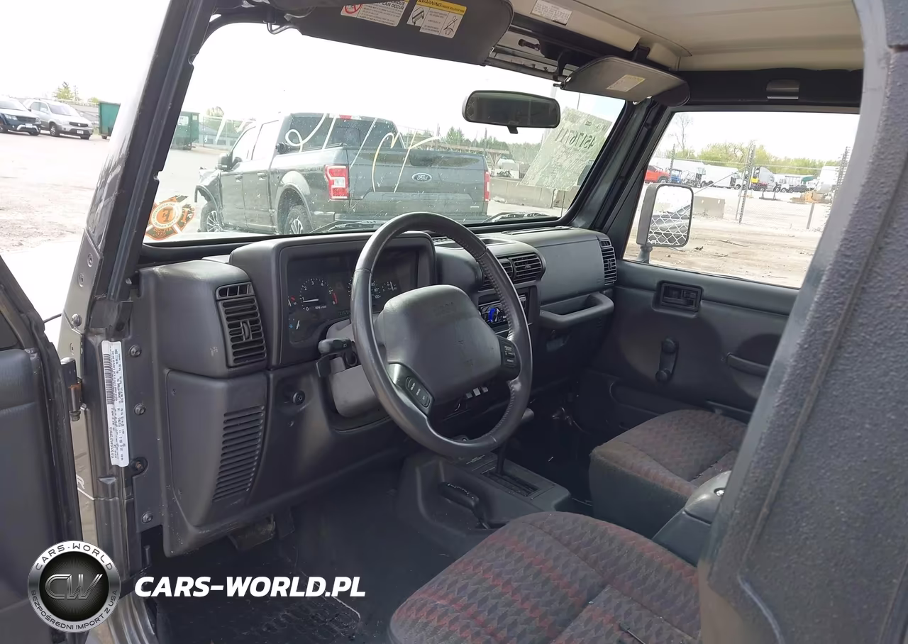 2000 Jeep Wrangler Sport VIN:1J4FA49S1YP778002 - 5