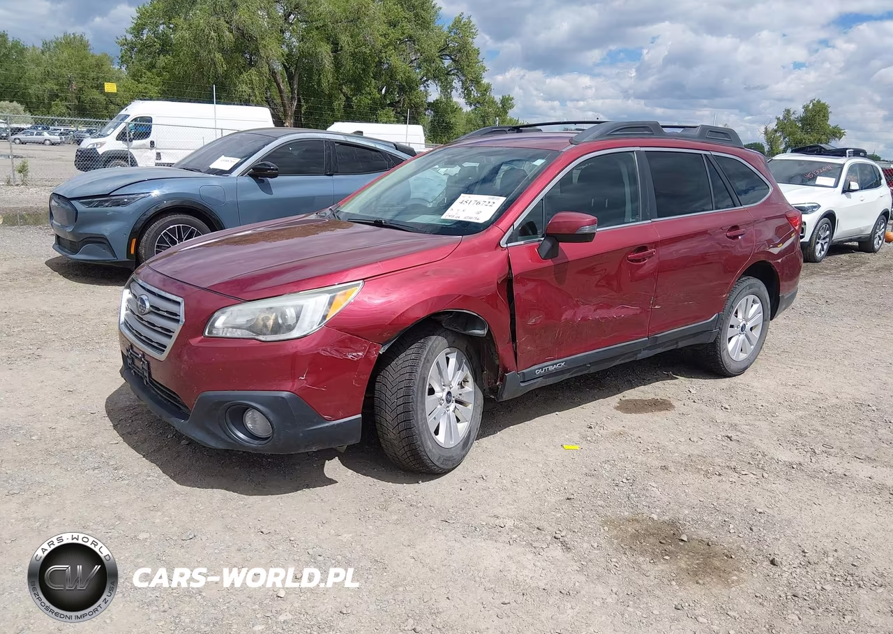 2016 Subaru Outback 2.5I Premium VIN:4S4BSBFC8G3232060 - 2