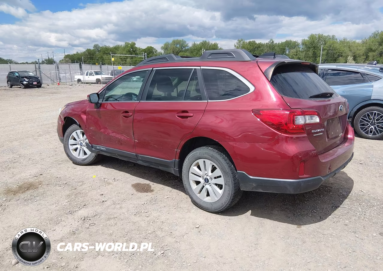 2016 Subaru Outback 2.5I Premium VIN:4S4BSBFC8G3232060 - 3