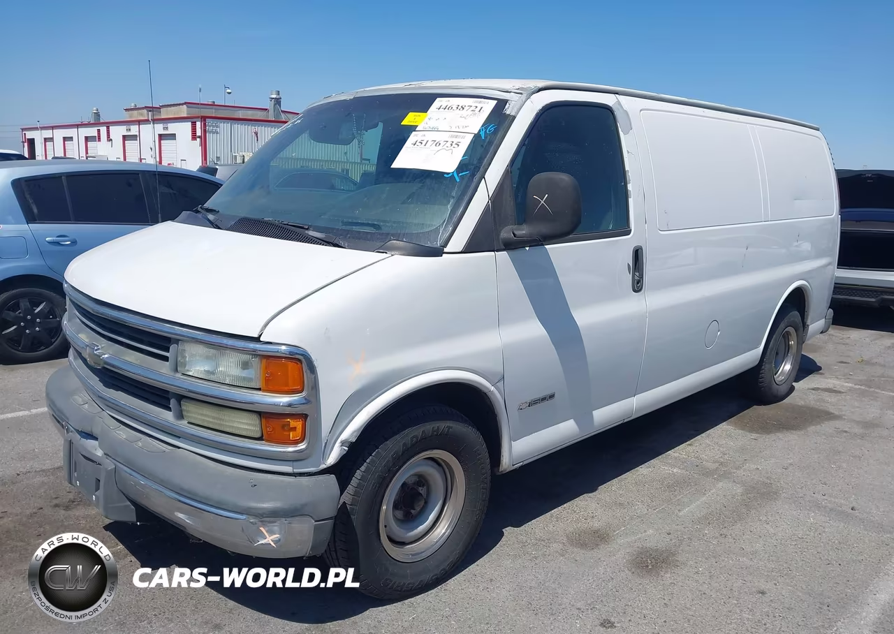 2002 Chevrolet Express VIN:1GCEG15W921221758 - 2