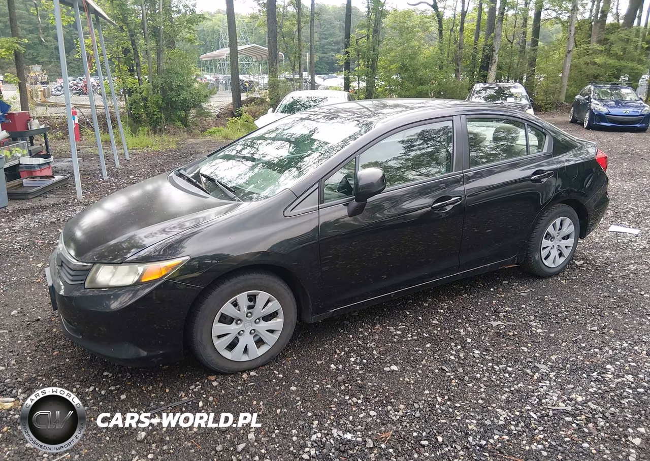 2012 Honda Civic Lx VIN:2HGFB2F58CH554665 - 2
