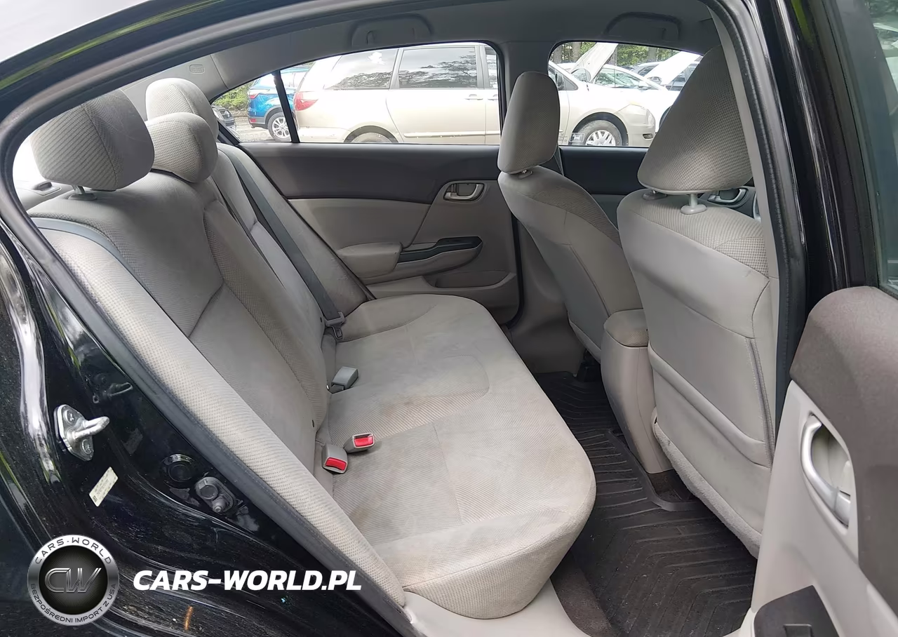 2012 Honda Civic Lx VIN:2HGFB2F58CH554665 - 8