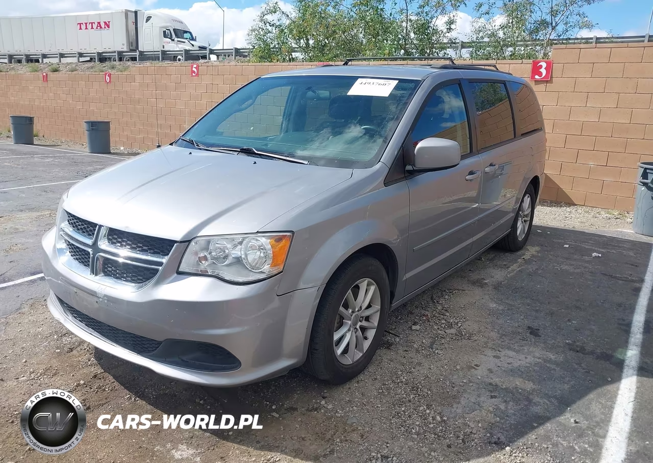 2016 Dodge Grand Caravan Sxt VIN:2C4RDGCG5GR344386 - 2