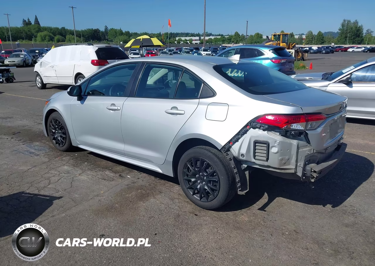 2022 Toyota Corolla Le VIN:5YFEPMAE3NP326360 - 3