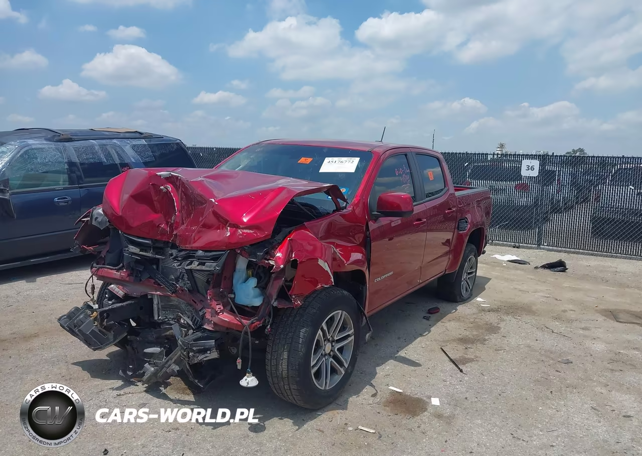 2022 Chevrolet Colorado 2Wd Short Box Lt VIN:1GCGSCEN3N1124702 - 2