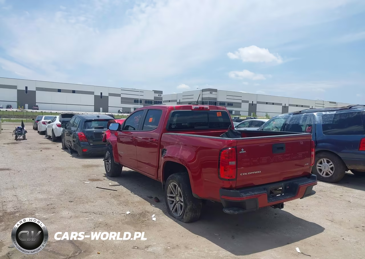 2022 Chevrolet Colorado 2Wd Short Box Lt VIN:1GCGSCEN3N1124702 - 3
