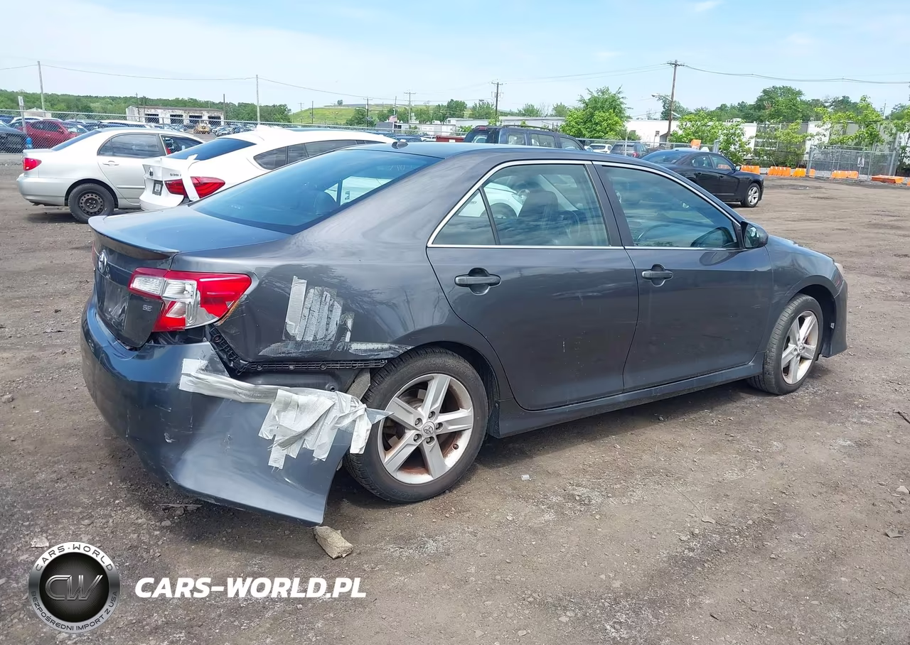 2012 Toyota Camry Se VIN:4T1BF1FK9CU575289 - 4
