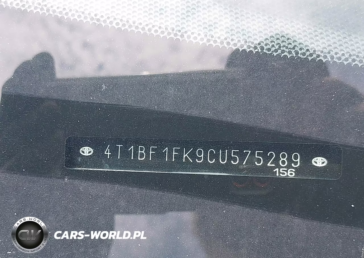 2012 Toyota Camry Se VIN:4T1BF1FK9CU575289 - 9