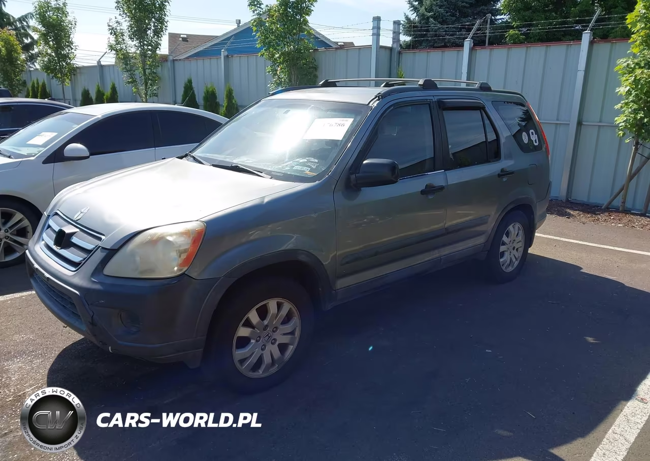 2006 Honda Cr-V Lx VIN:SHSRD68566U409282 - 2