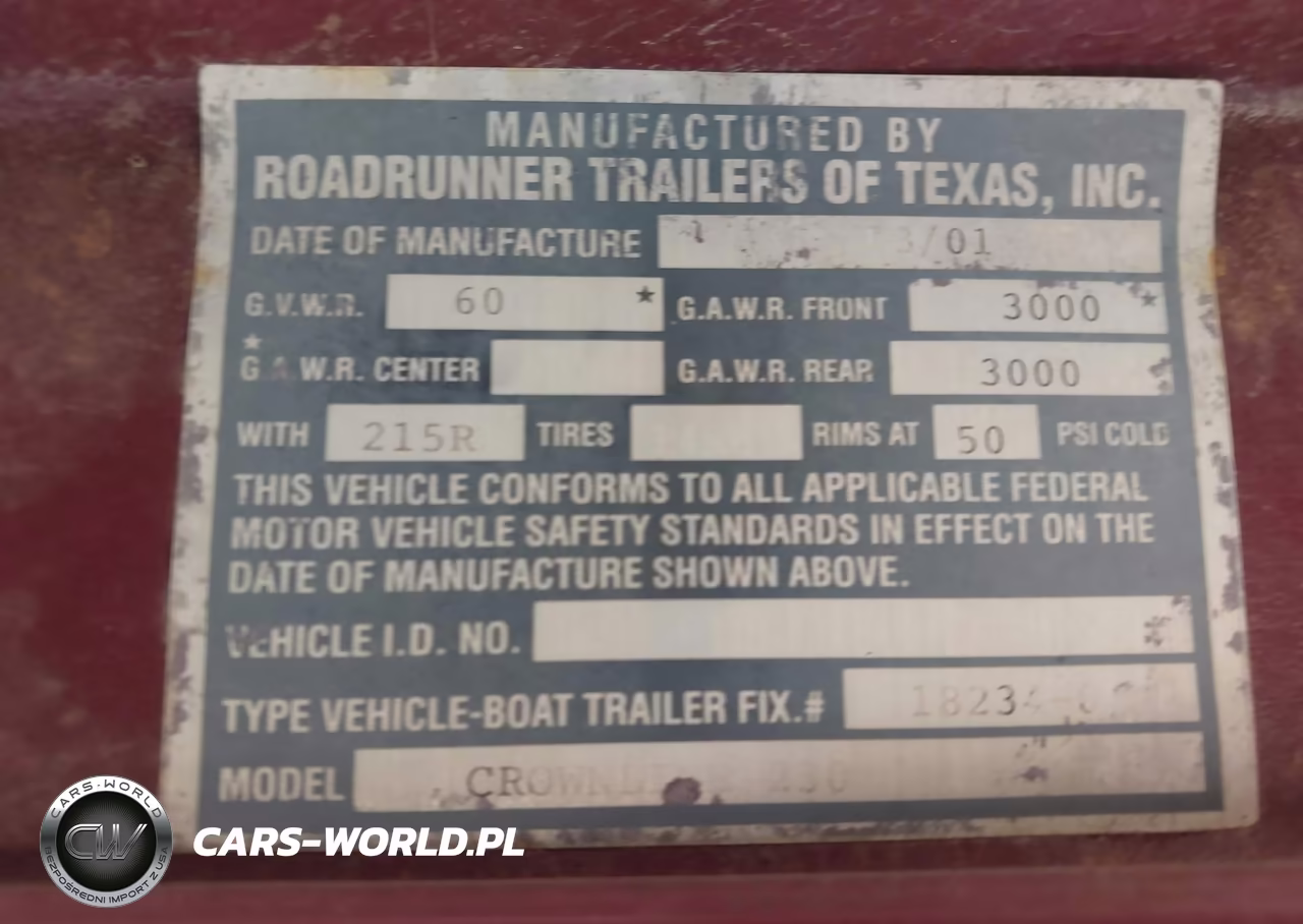 2001 Crownline Other VIN:JTC43089B101 - 12