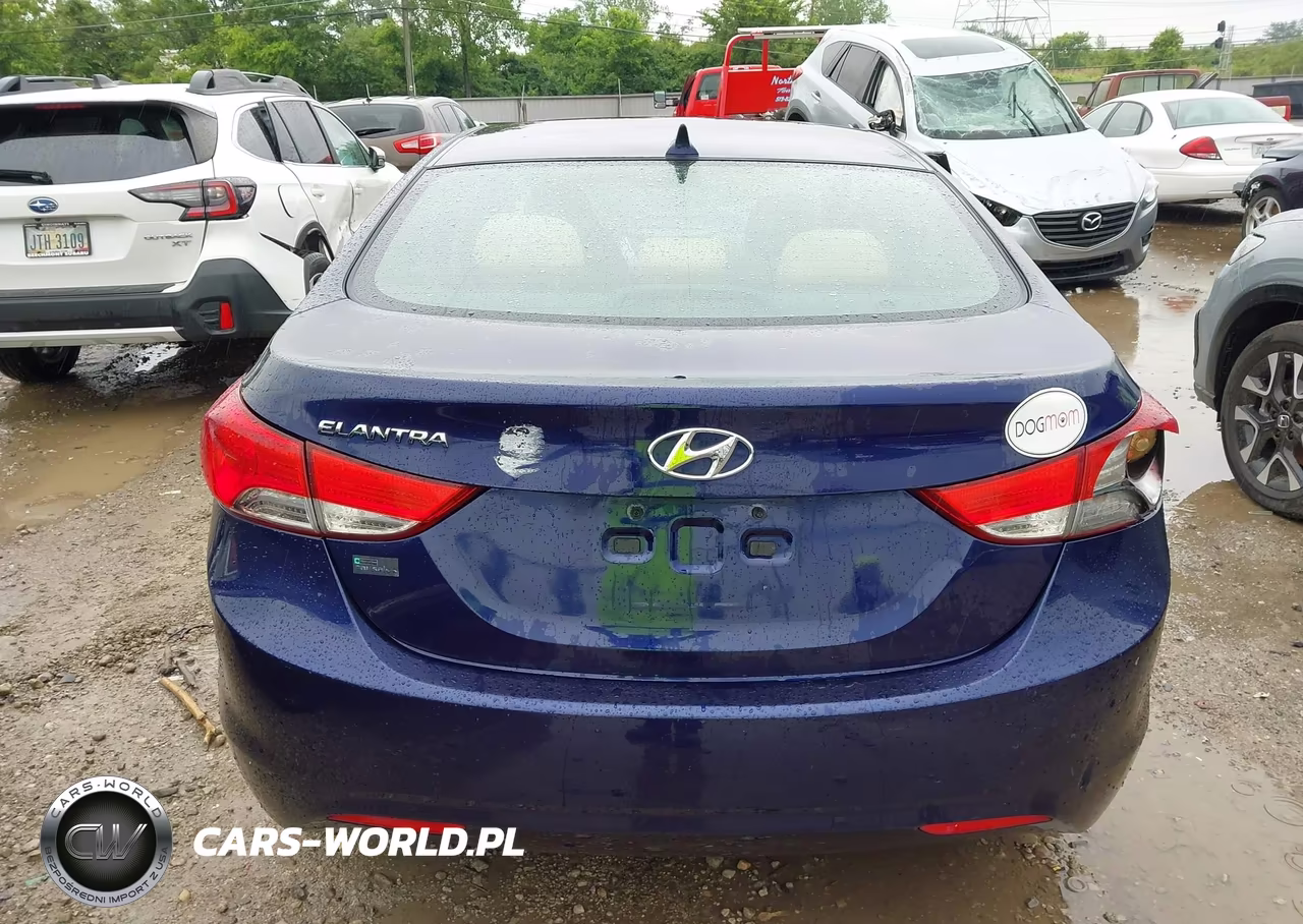 2013 Hyundai Elantra Gls VIN:5NPDH4AE3DH392329 - 17