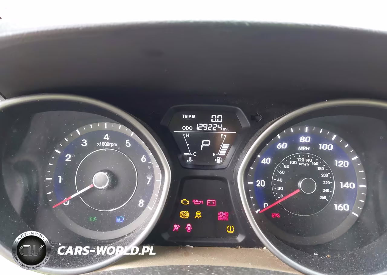 2013 Hyundai Elantra Gls VIN:5NPDH4AE3DH392329 - 7