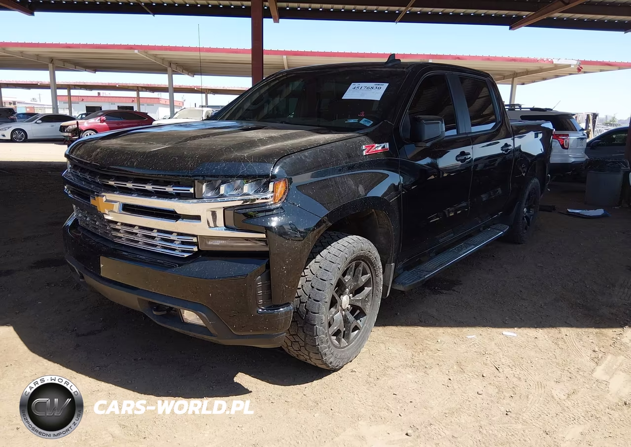 2020 Chevrolet Silverado 1500 4Wd Short Bed Rst VIN:3GCUYEED8LG106389 - 2