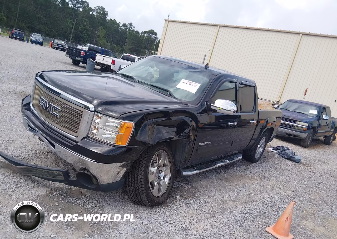 2010 GMC Sierra 1500 Sl VIN:3GTRCUEA5AG289400 - 2