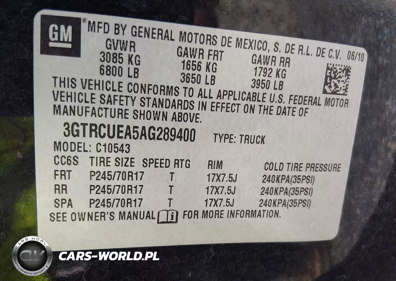 2010 GMC Sierra 1500 Sl VIN:3GTRCUEA5AG289400 - 9