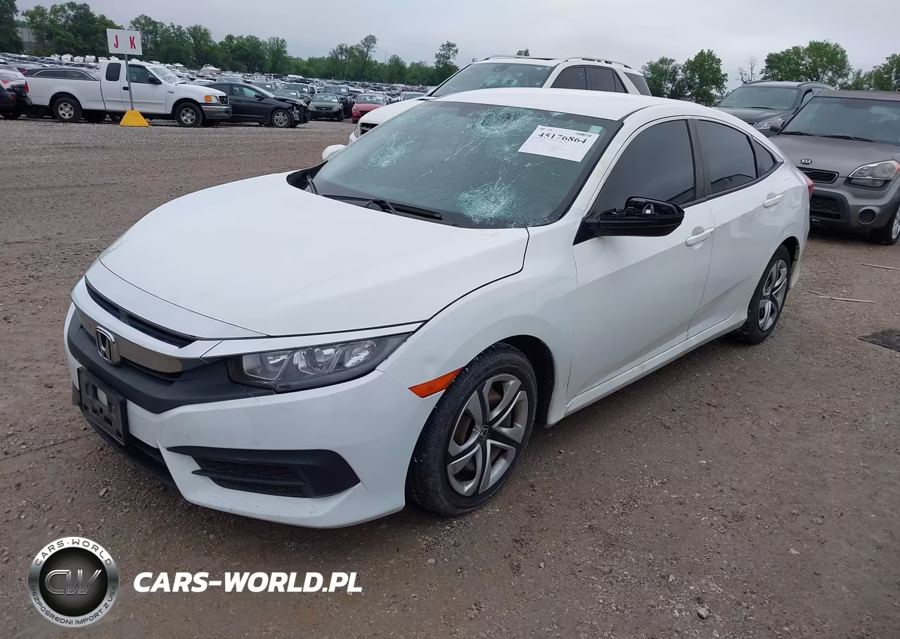 2016 Honda Civic Lx VIN:2HGFC2F5XGH533321 - 2