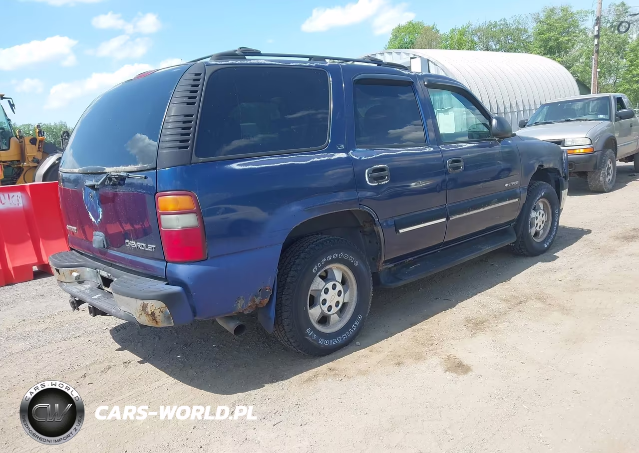 2001 Chevrolet Tahoe Ls VIN:1GNEK13T01J290965 - 4