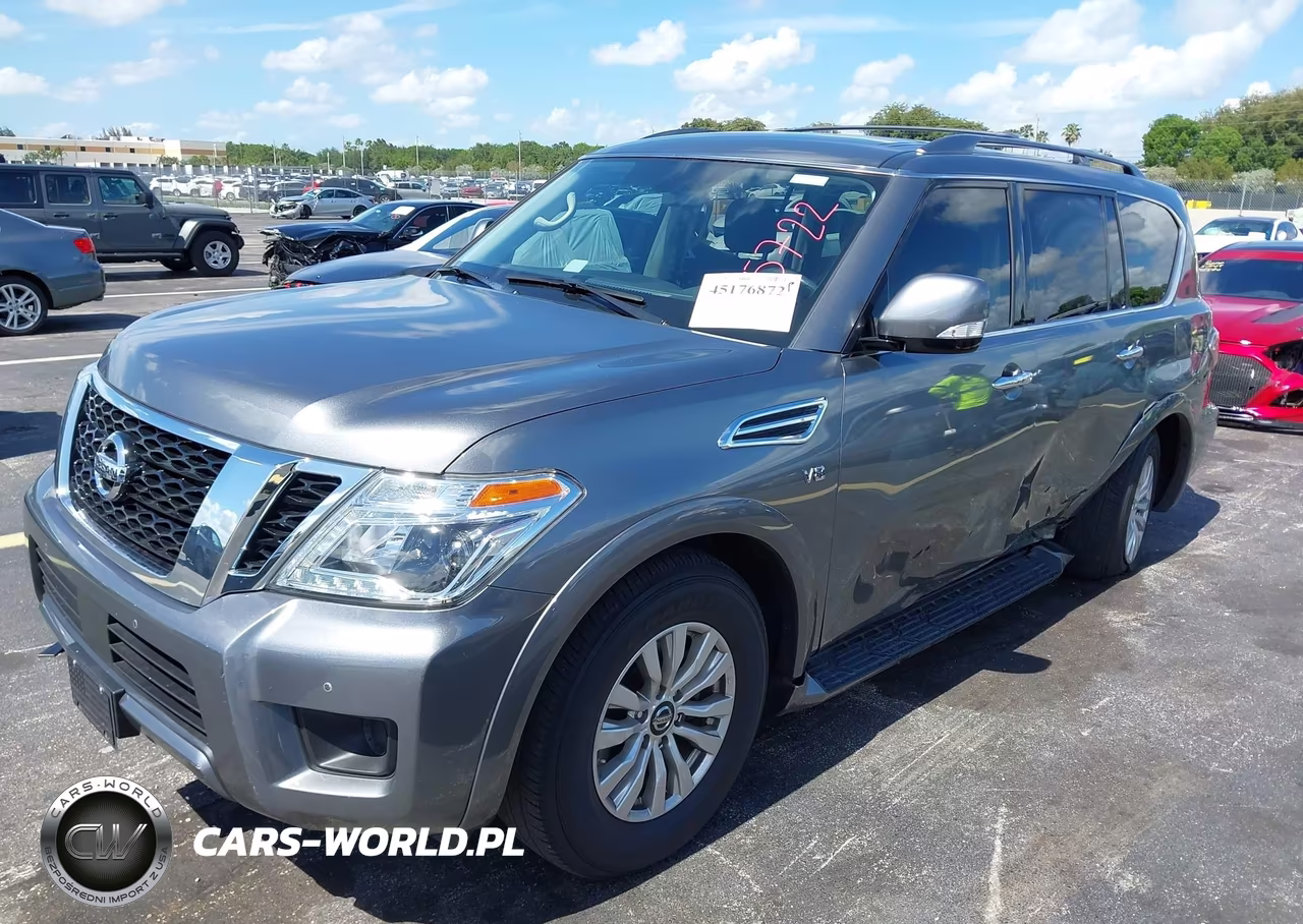 2020 Nissan Armada Sv 2Wd VIN:JN8AY2ND1L9109107 - 2