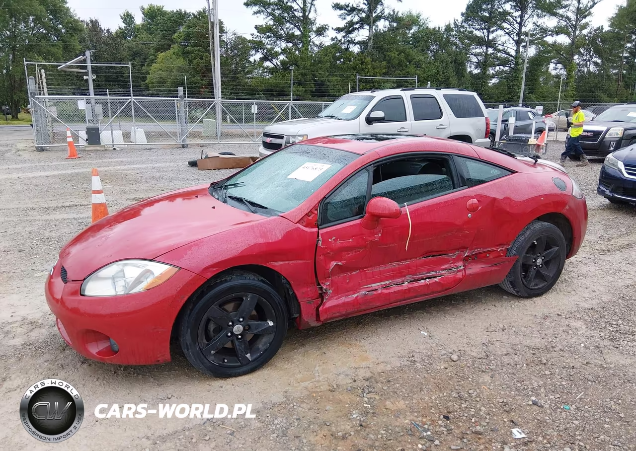 2007 Mitsubishi Eclipse Gs VIN:4A3AK24F17E014167 - 2