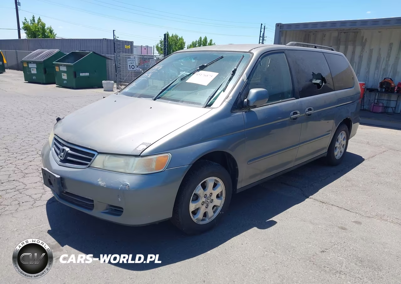 2002 Honda Odyssey Ex VIN:5FNRL18602B019987 - 2