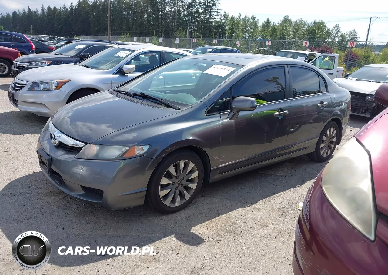 2010 Honda Civic Ex-L VIN:19XFA1F97AE056982 - 2
