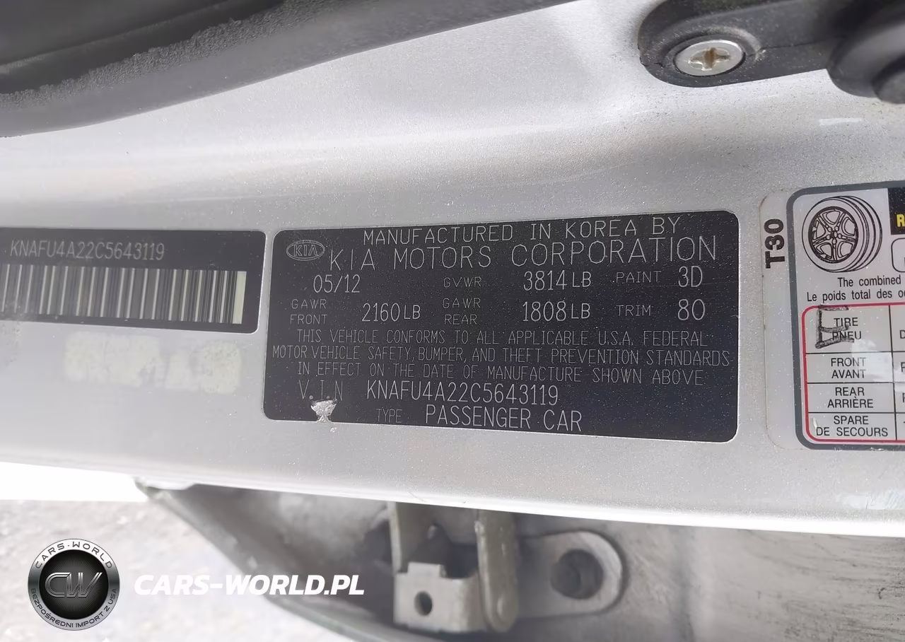 2012 Kia Forte Ex VIN:KNAFU4A22C5643119 - 9