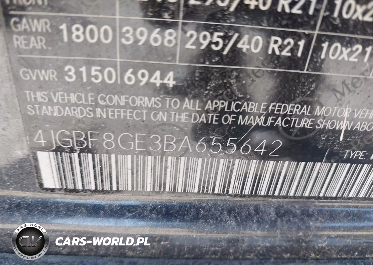 2011 Mercedes-Benz Gl 550 4Matic VIN:4JGBF8GE3BA655642 - 9
