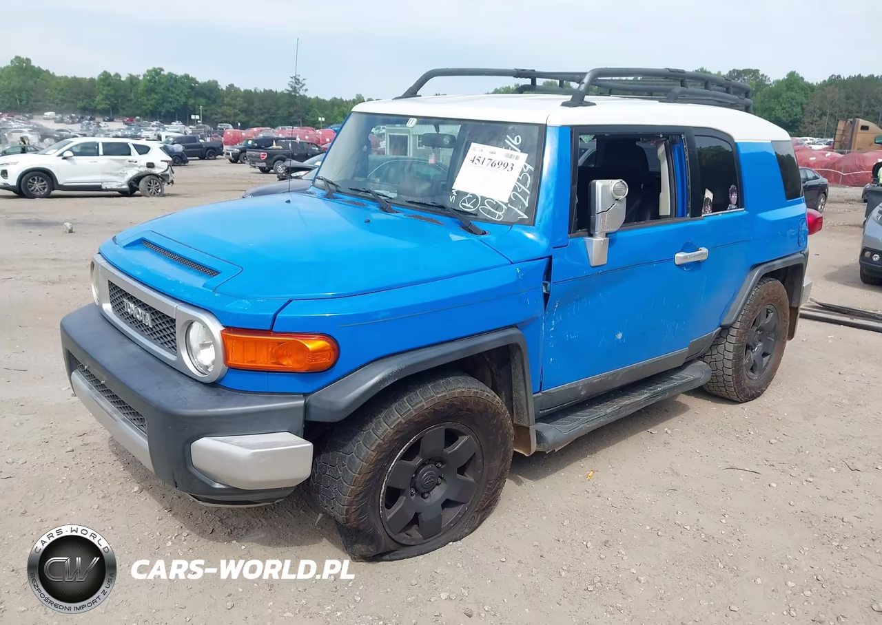 2007 Toyota Fj Cruiser VIN:JTEZU11F070002454 - 2