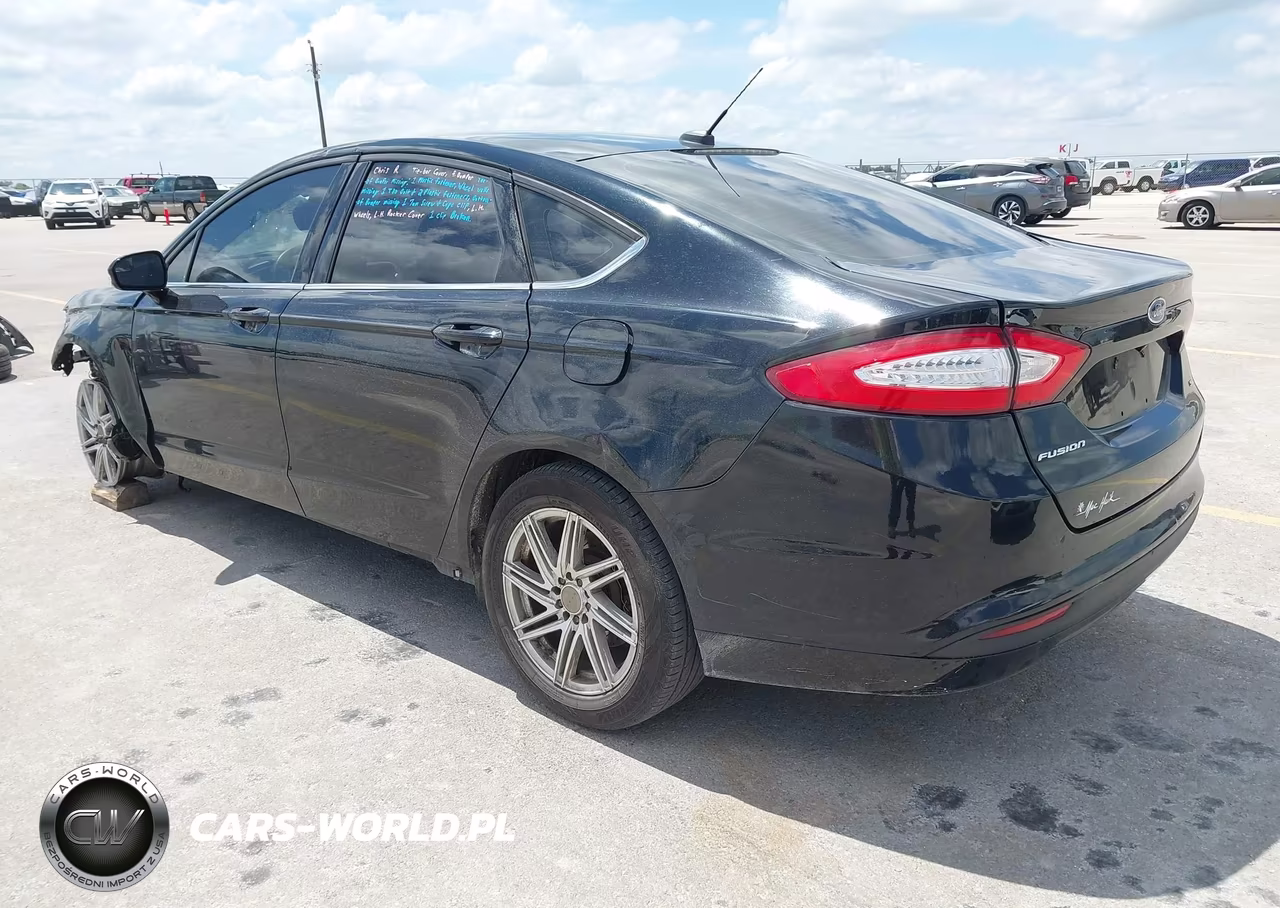 2016 Ford Fusion Se VIN:3FA6P0H76GR114026 - 3