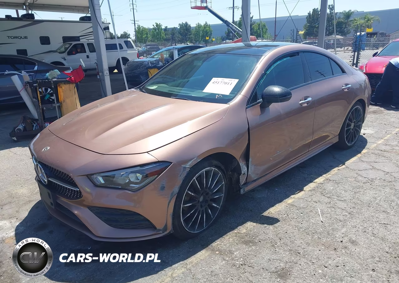 2022 Mercedes-Benz Cla 250 Coupe VIN:W1K5J4GB1NN249067 - 2