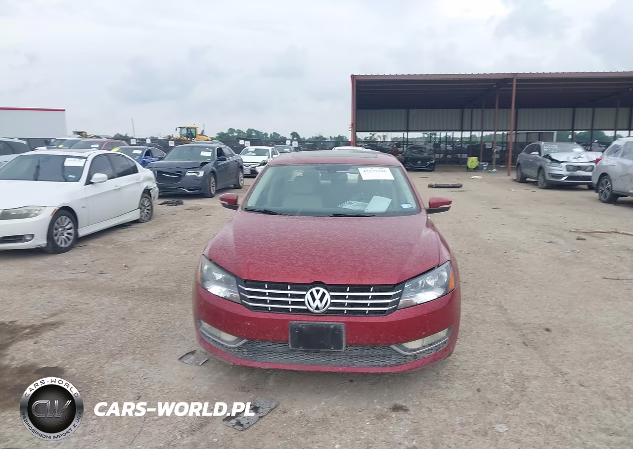 2015 Volkswagen Passat 2.0L Tdi Sel Premium VIN:1VWCV7A38FC108550 - 12