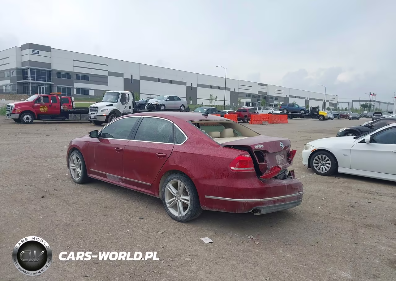 2015 Volkswagen Passat 2.0L Tdi Sel Premium VIN:1VWCV7A38FC108550 - 3