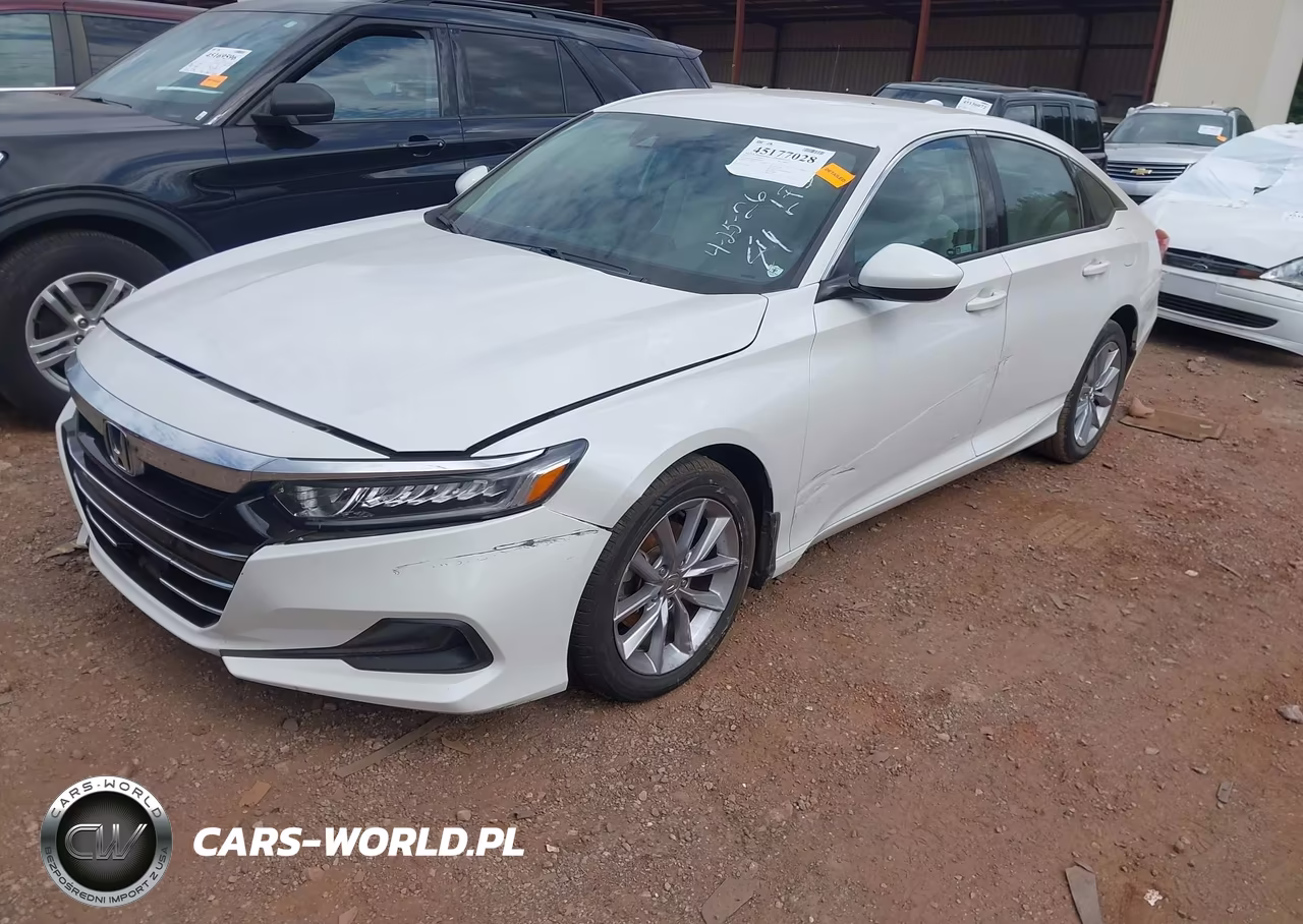 2021 Honda Accord Lx VIN:1HGCV1F16MA039424 - 2