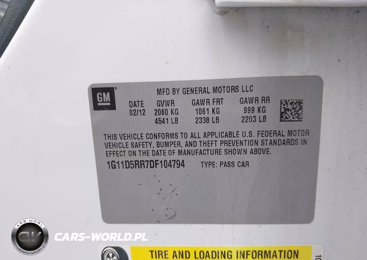 2013 Chevrolet Malibu Eco VIN:1G11D5RR7DF104794 - 9