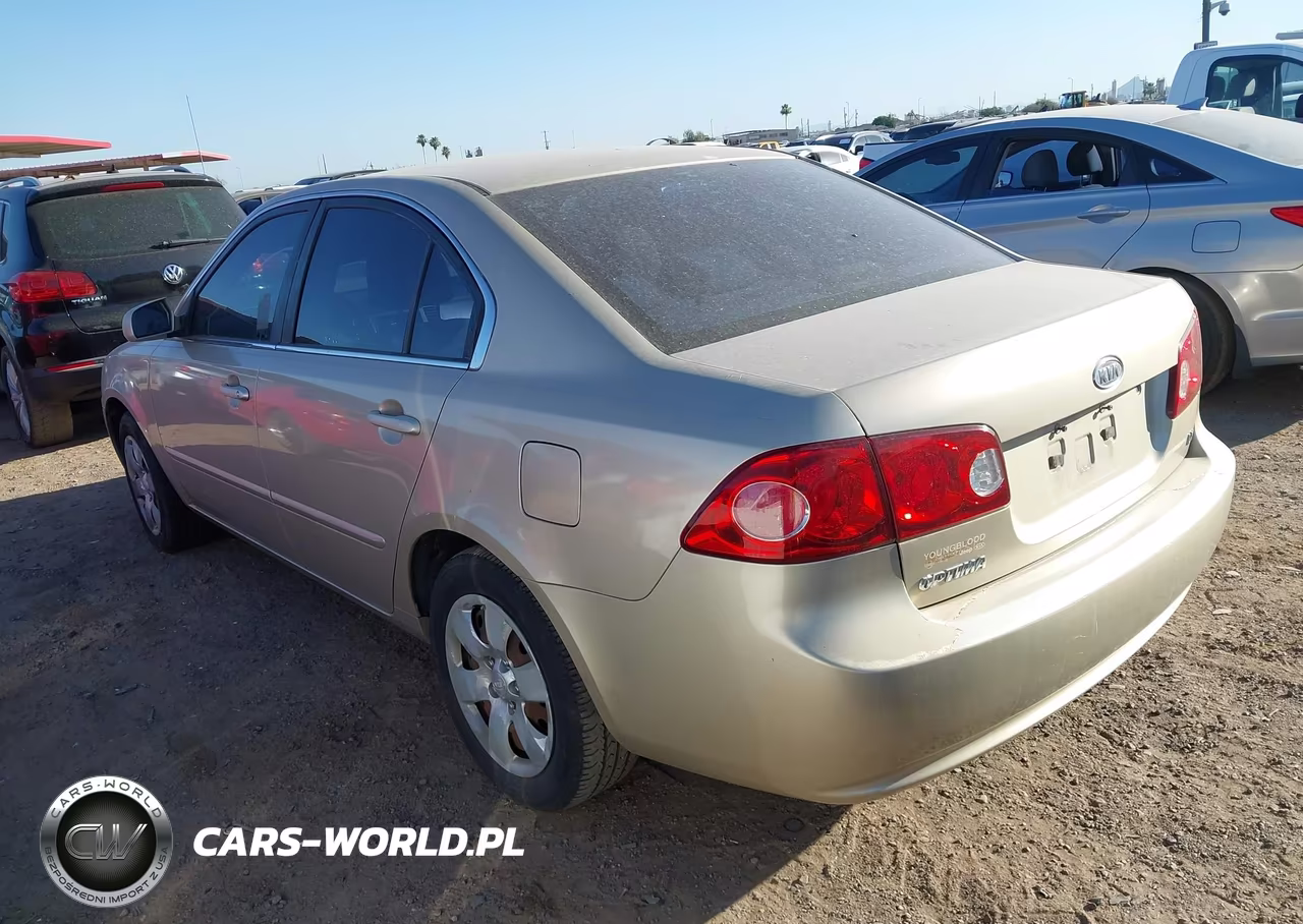 2006 Kia Optima Ex (New)-Lx (New) VIN:KNAGE123865050618 - 3