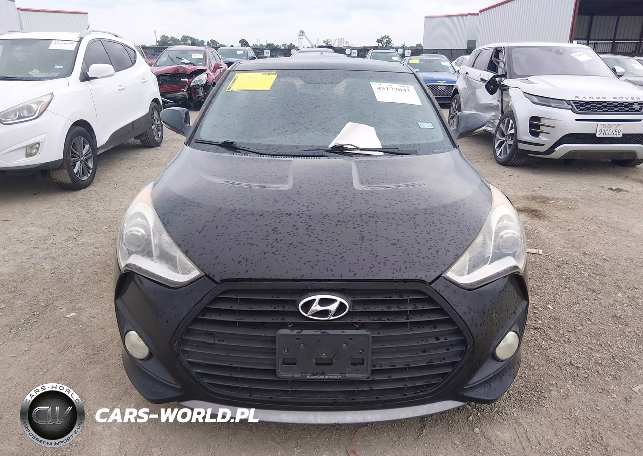 2014 Hyundai Veloster Turbo W-Black VIN:KMHTC6AE0EU204746 - 12