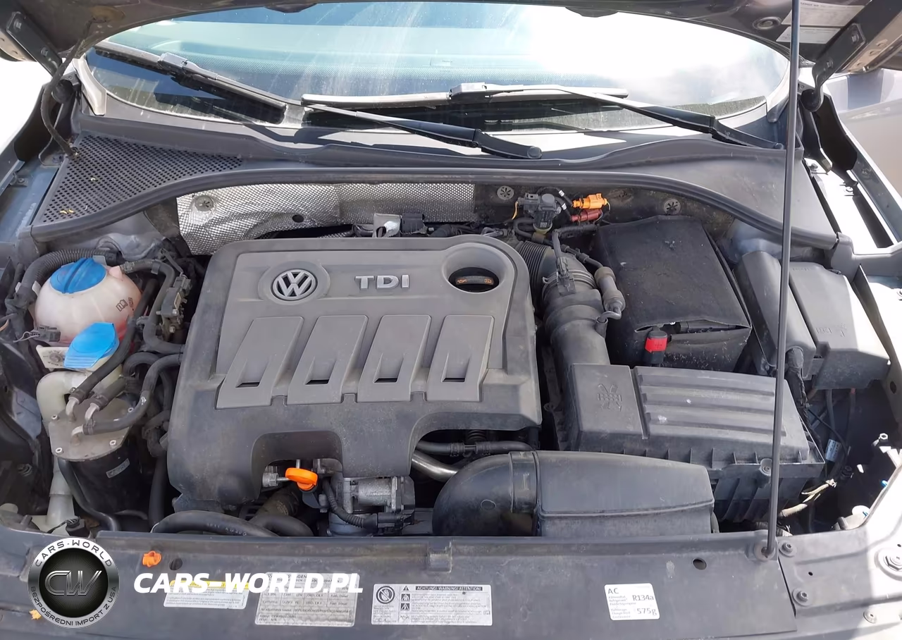 2012 Volkswagen Passat 2.0L Tdi Se VIN:1VWBN7A31CC025520 - 10