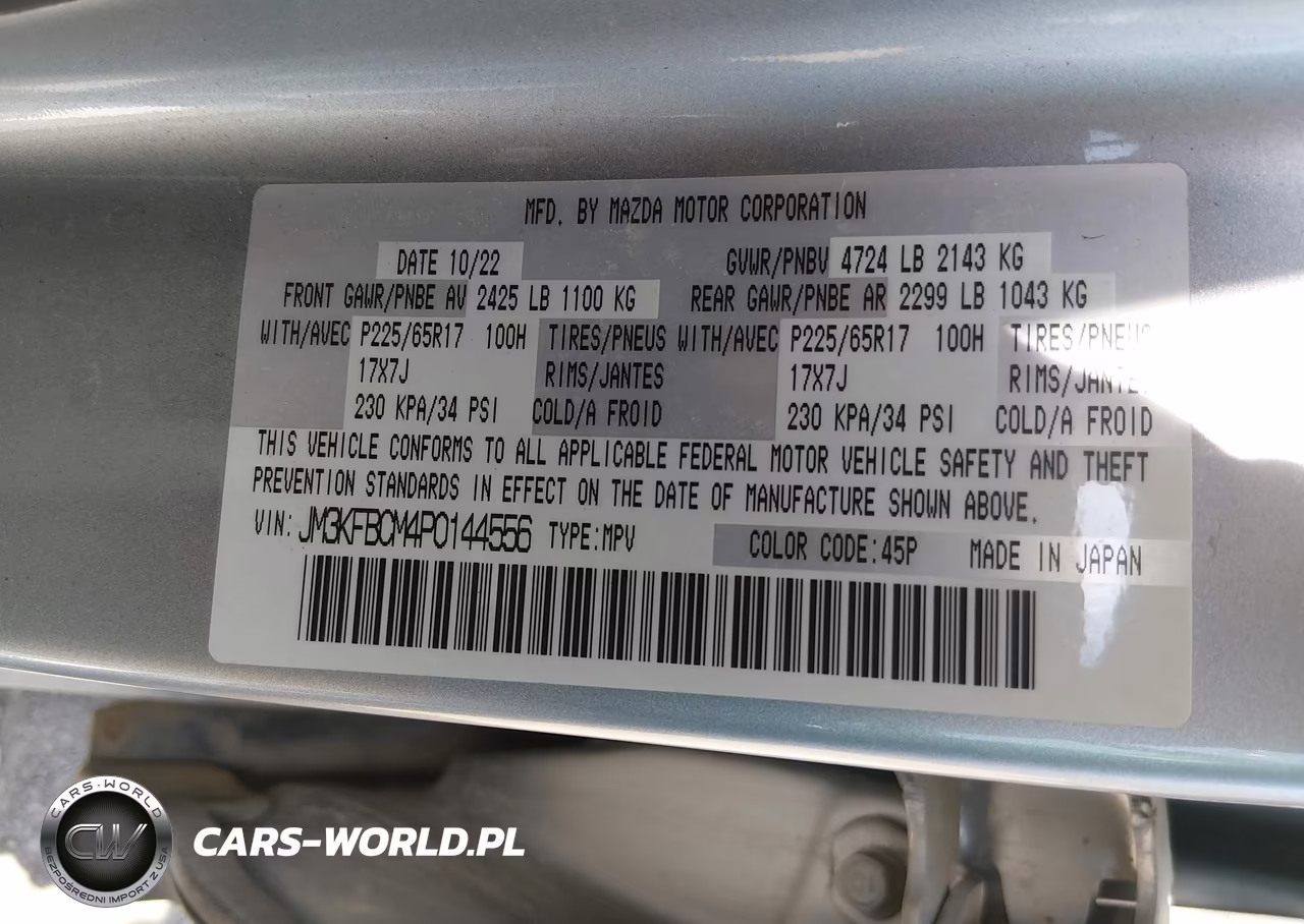 2023 Mazda Cx-5 2.5 S Preferred VIN:JM3KFBCM4P0144556 - 9