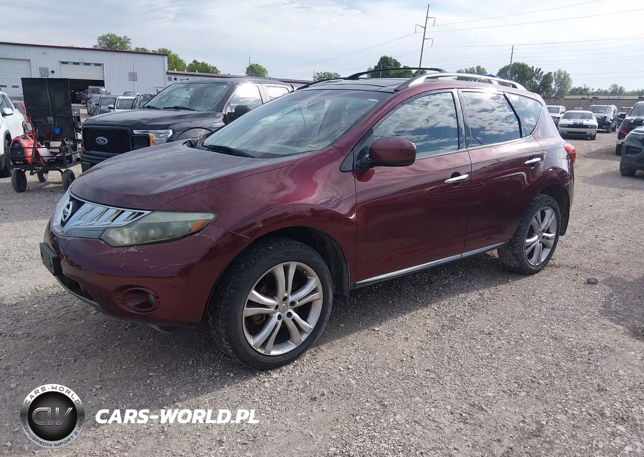2009 Nissan Murano Le VIN:JN8AZ18W59W119296 - 2
