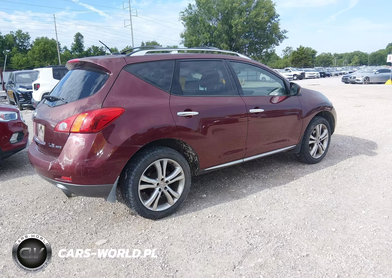 2009 Nissan Murano Le VIN:JN8AZ18W59W119296 - 4