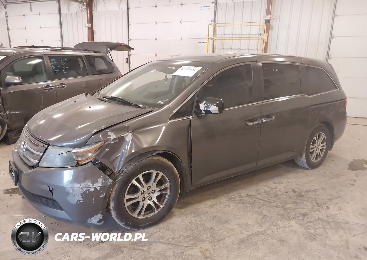 2013 Honda Odyssey Ex-L VIN:5FNRL5H63DB012641 - 2