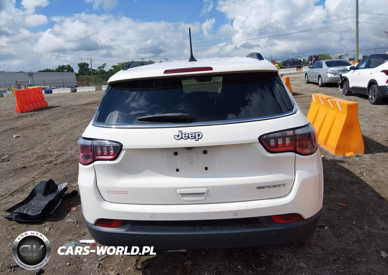 2019 Jeep Compass Sport Fwd VIN:3C4NJCAB3KT677330 - 16
