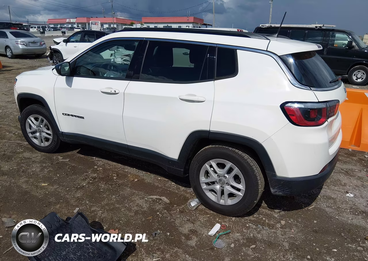 2019 Jeep Compass Sport Fwd VIN:3C4NJCAB3KT677330 - 3