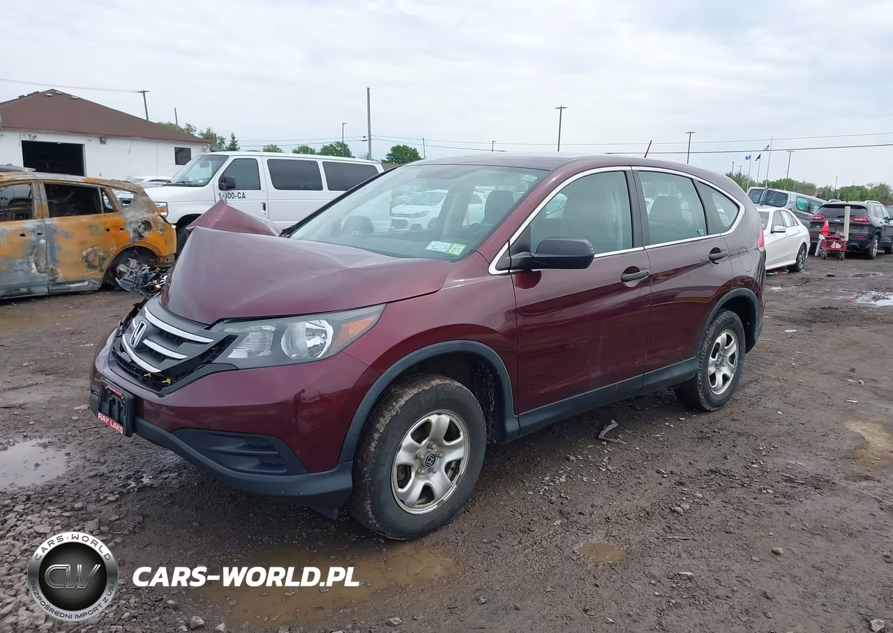 2014 Honda Cr-V Lx VIN:5J6RM4H30EL059566 - 2