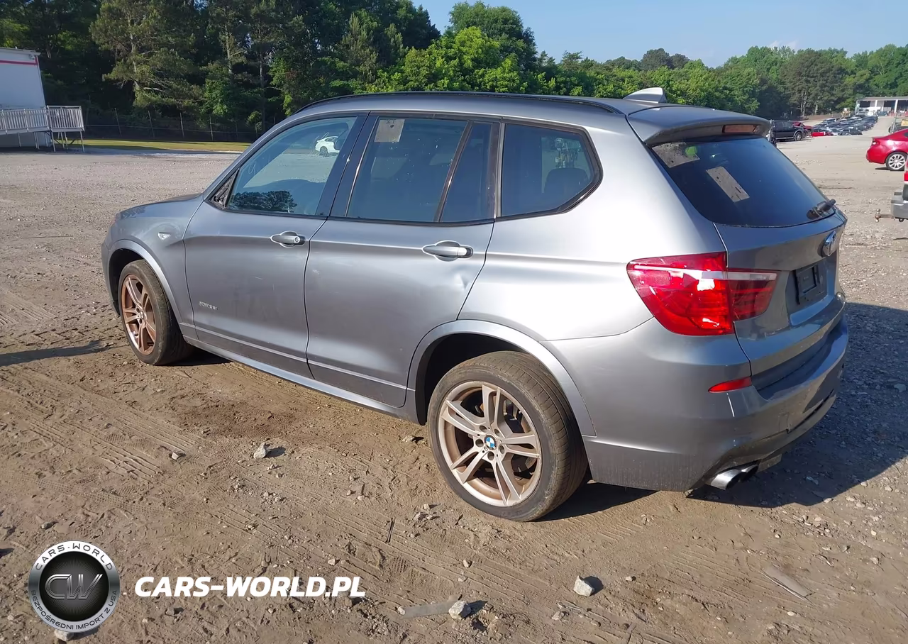 2012 BMW X3 xDrive35I VIN:5UXWX7C5XCL737889 - 3