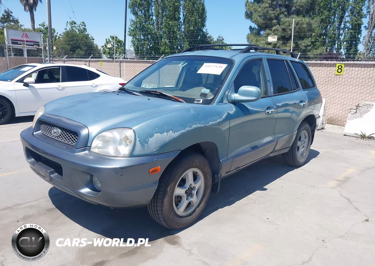 2001 Hyundai Santa Fe 2.7L V6 Gls-2.7L V6 Lx VIN:KM8SC83DX1U055056 - 2
