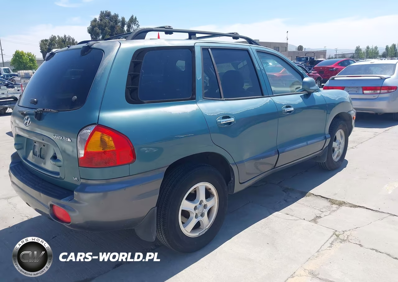 2001 Hyundai Santa Fe 2.7L V6 Gls-2.7L V6 Lx VIN:KM8SC83DX1U055056 - 4