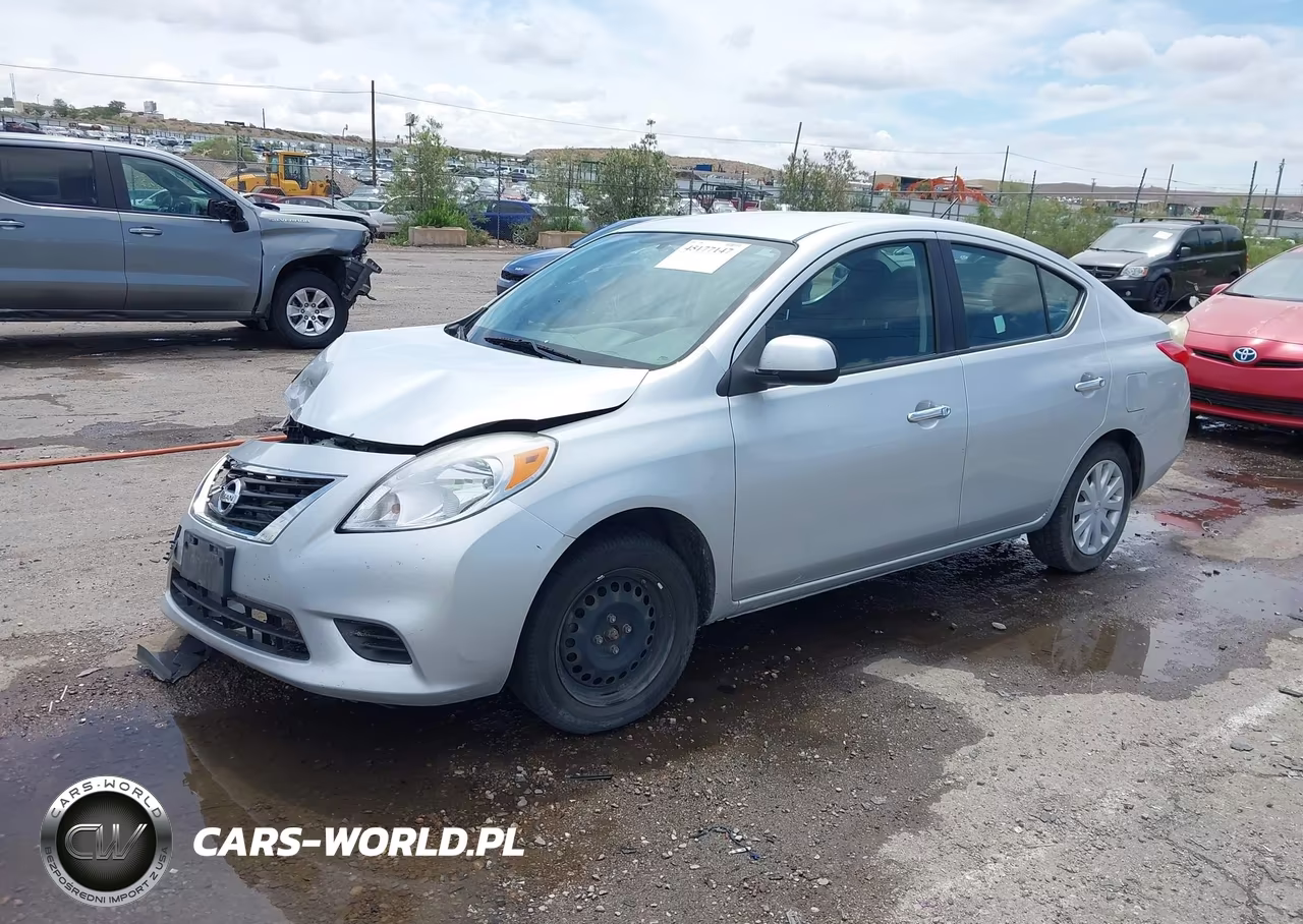 2012 Nissan Versa 1.6 Sv VIN:3N1CN7AP4CL825679 - 2